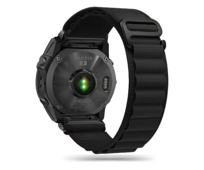 Pasek i akcesoria do zegarków TECH-PROTECT Nylon Pro do Garmin Fenix (22mm) Black 9319456607727
